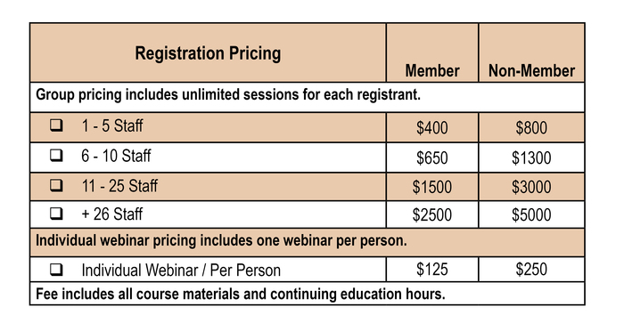 2020 Fall Education Fest Pricing 