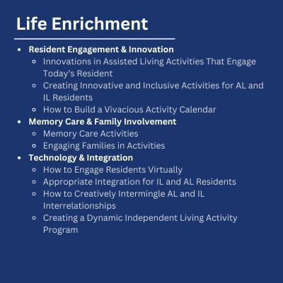 Life Enrichment Speakers